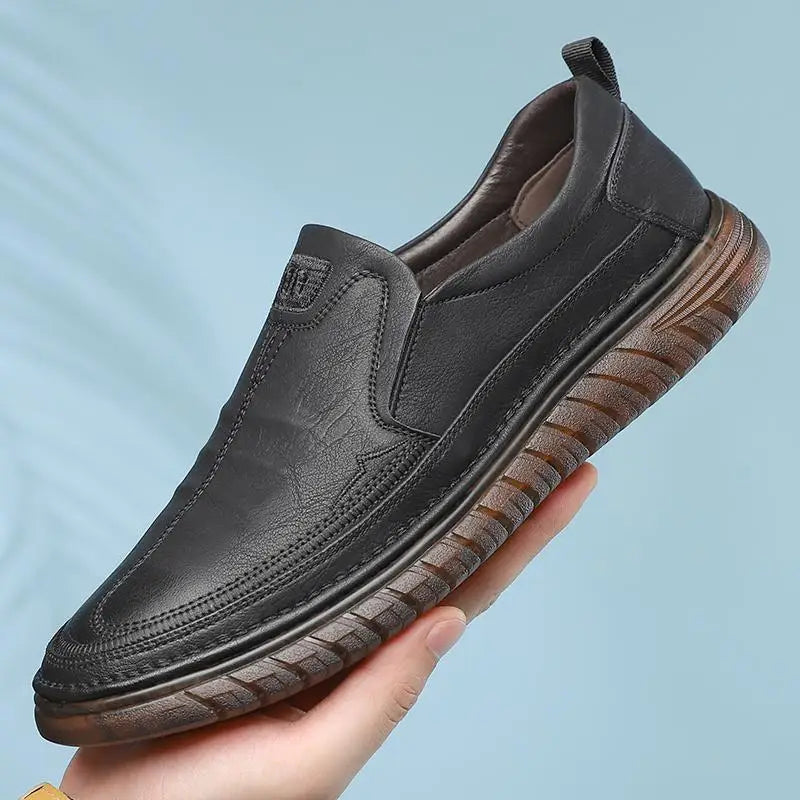 Chaussures homme en cuir faites à la main