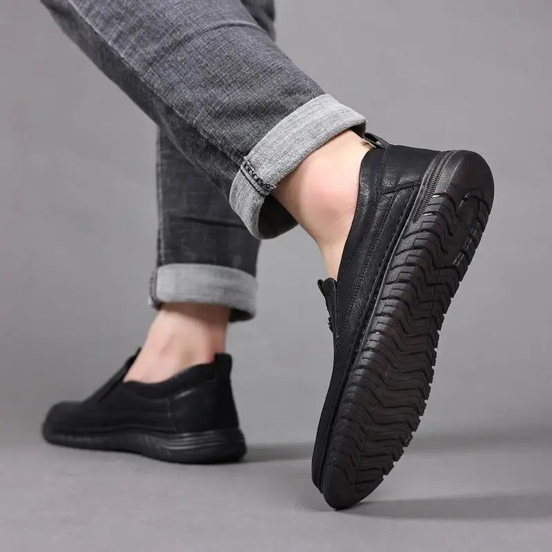 Chaussures homme en cuir faites à la main