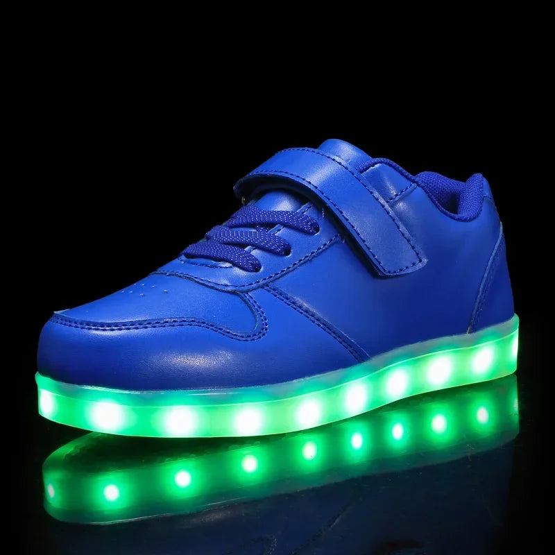 Chaussures lumineuses à LED pour enfant