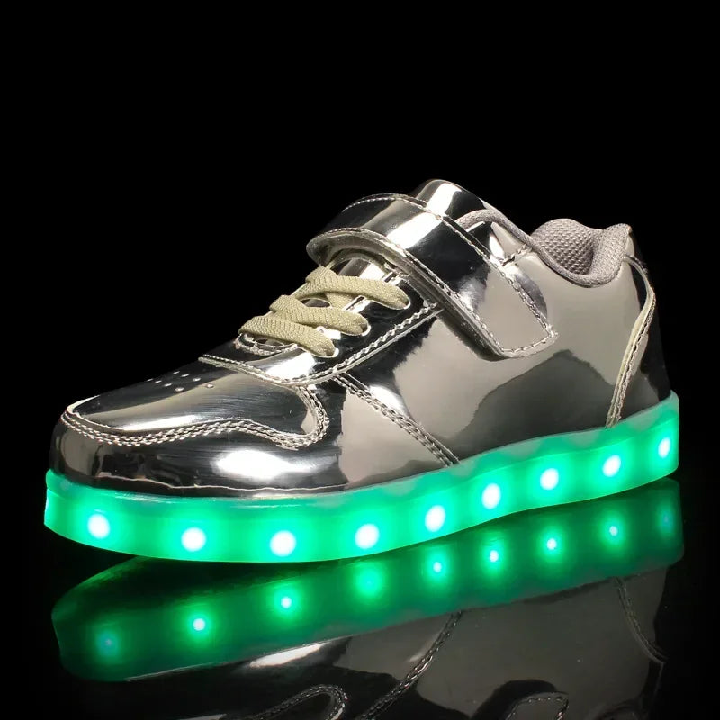 Chaussures lumineuses à LED pour enfant