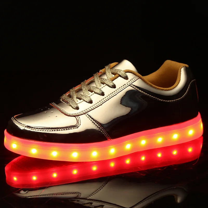 Chaussures lumineuses à LED pour enfant