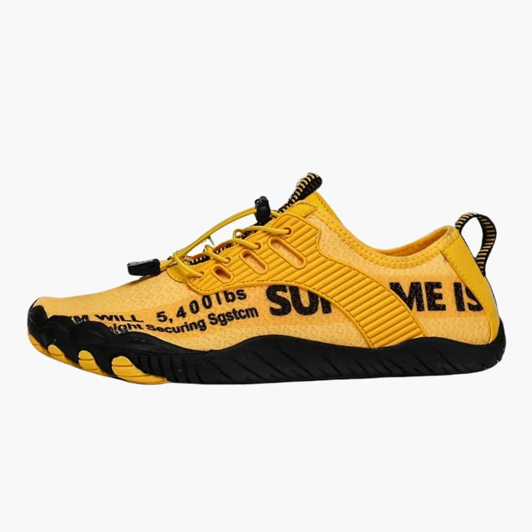 Chaussures minimalistes unisexes avec tige en mesh et semelle en caoutchouc