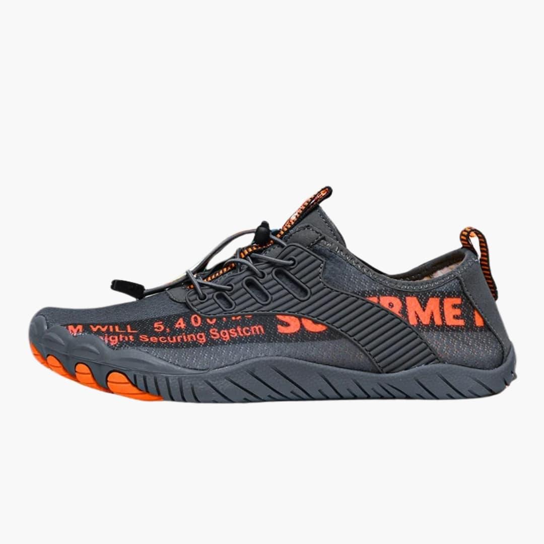 Chaussures minimalistes unisexes avec tige en mesh et semelle en caoutchouc