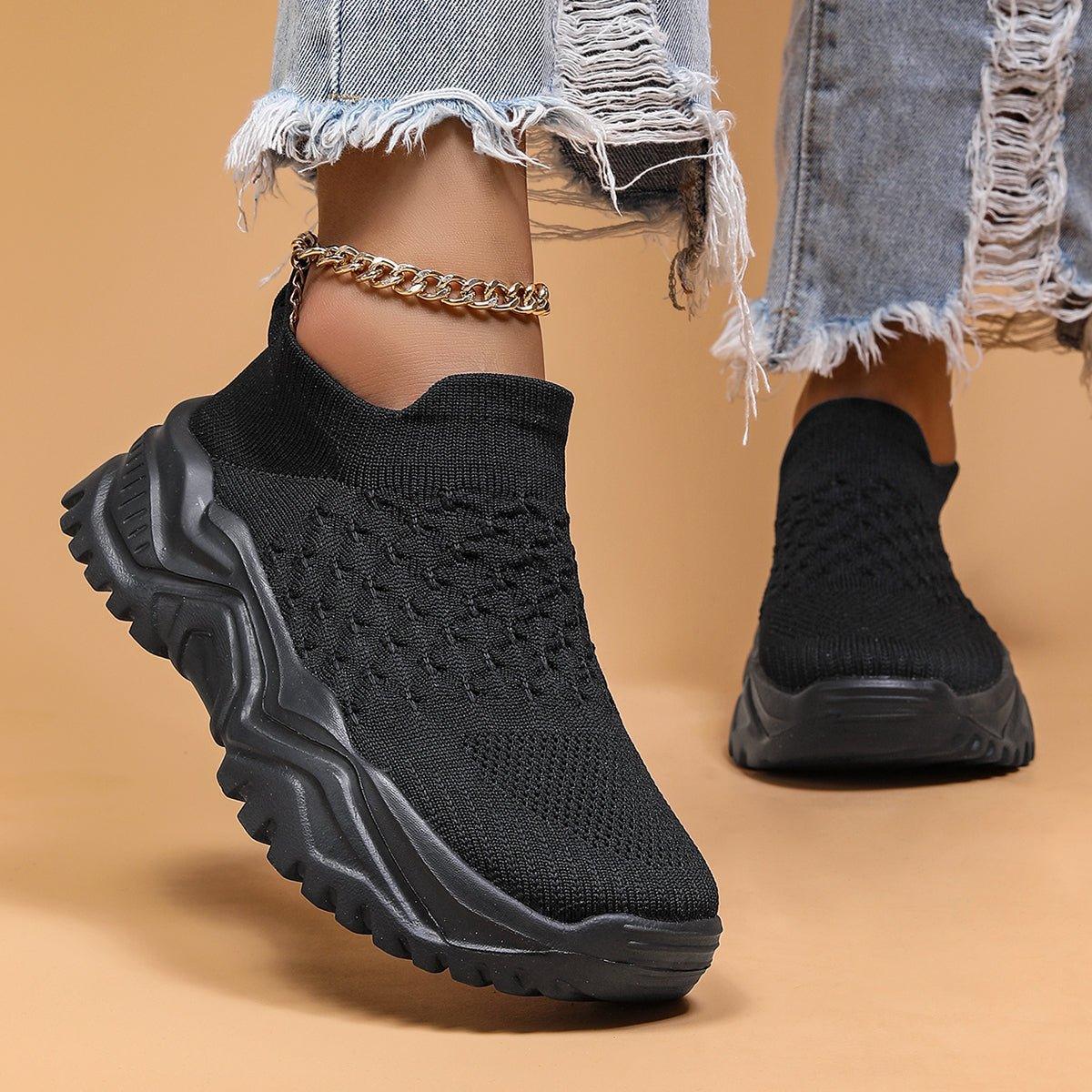 Chaussures orthopédiques à enfiler effet nuage