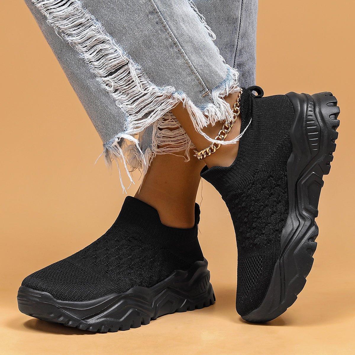 Chaussures orthopédiques à enfiler effet nuage