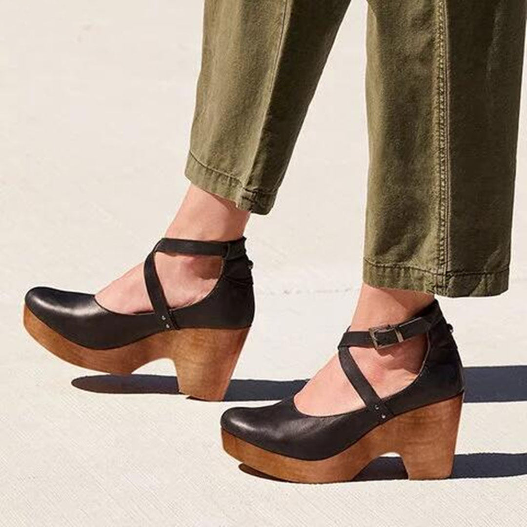 Chaussures orthopédiques à talons pour femme