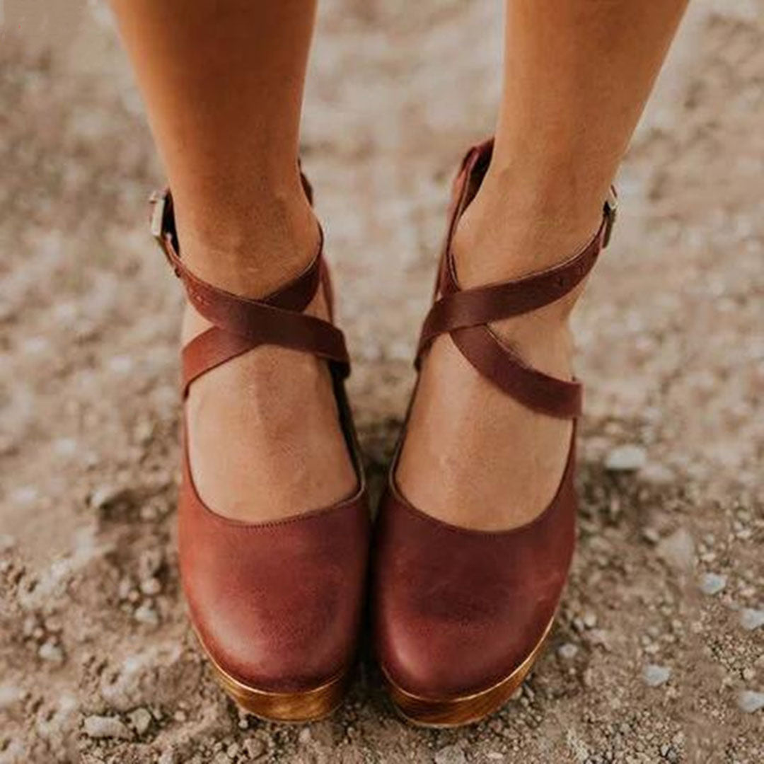 Chaussures orthopédiques à talons pour femme