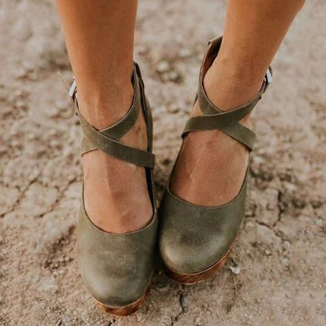 Chaussures orthopédiques à talons pour femme