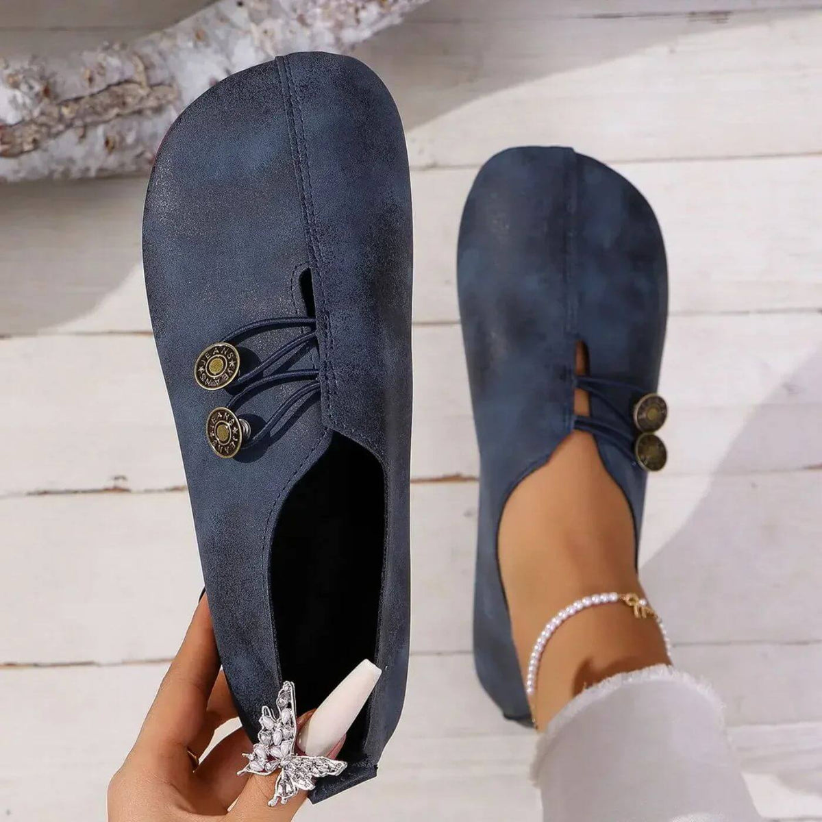 Chaussures orthopédiques avec soutien de la voûte plantaire et confort amorti
