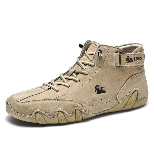 Chaussures orthopédiques imperméables pour homme avec soutien de la voûte plantaire – modèle respirant à enfiler