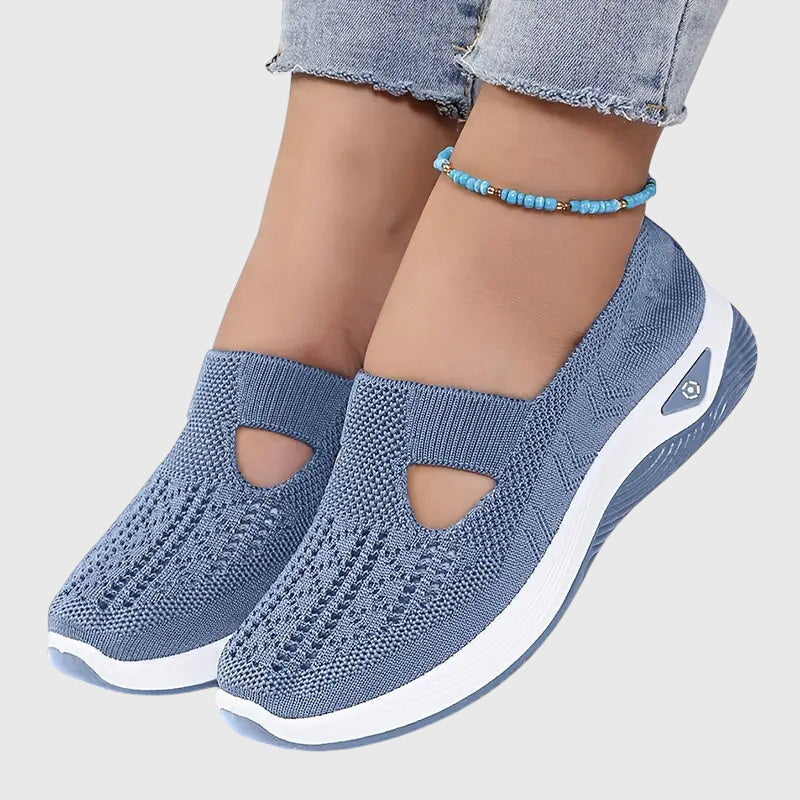 Chaussures orthopédiques slip-on respirantes avec soutien pour un usage quotidien
