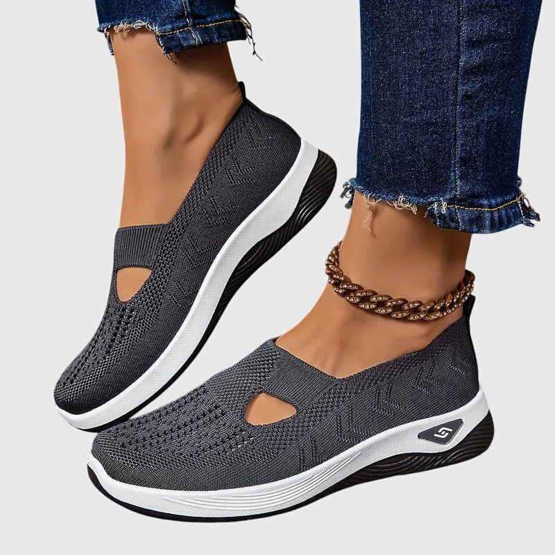 Chaussures orthopédiques slip-on respirantes avec soutien pour un usage quotidien