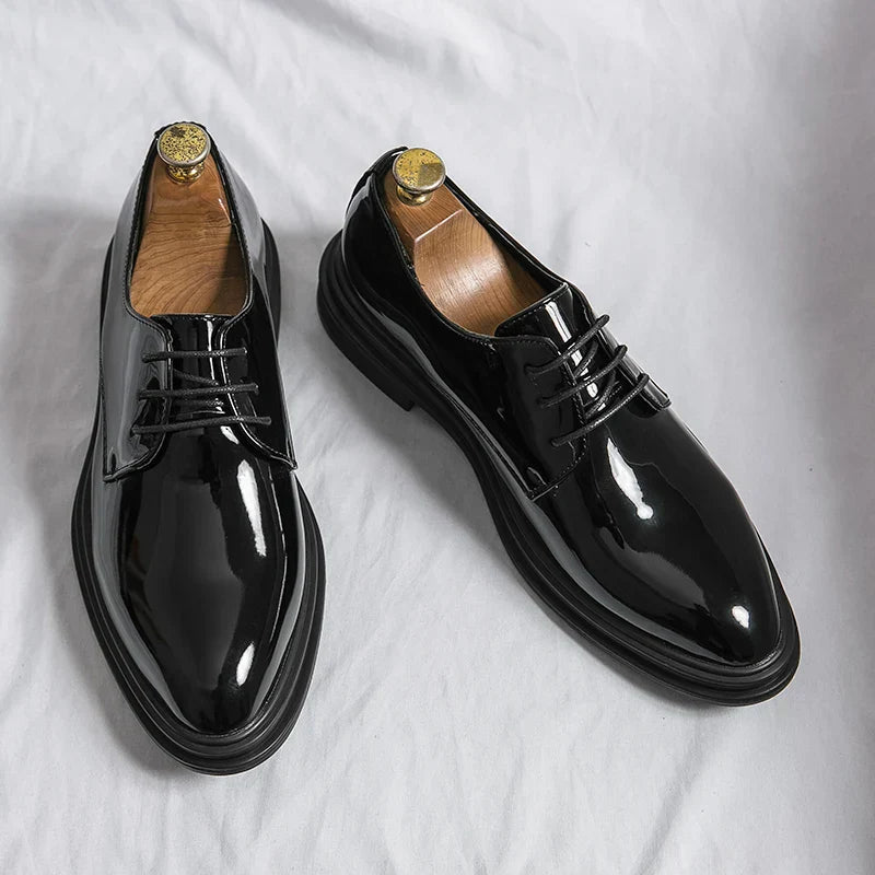 Chaussures Oxford élégantes à lacets pour homme