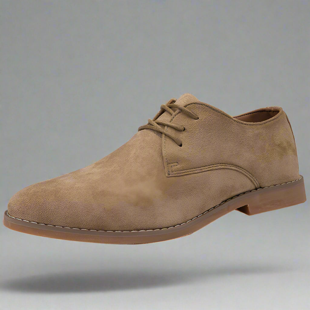 Chaussures Oxford en daim pour homme