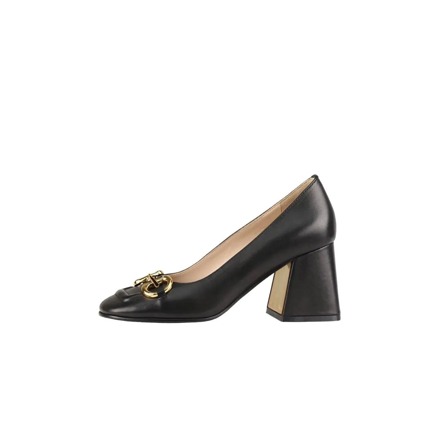 Chaussures rétro à talons hauts et boucle pour femme - Élégance et style intemporels