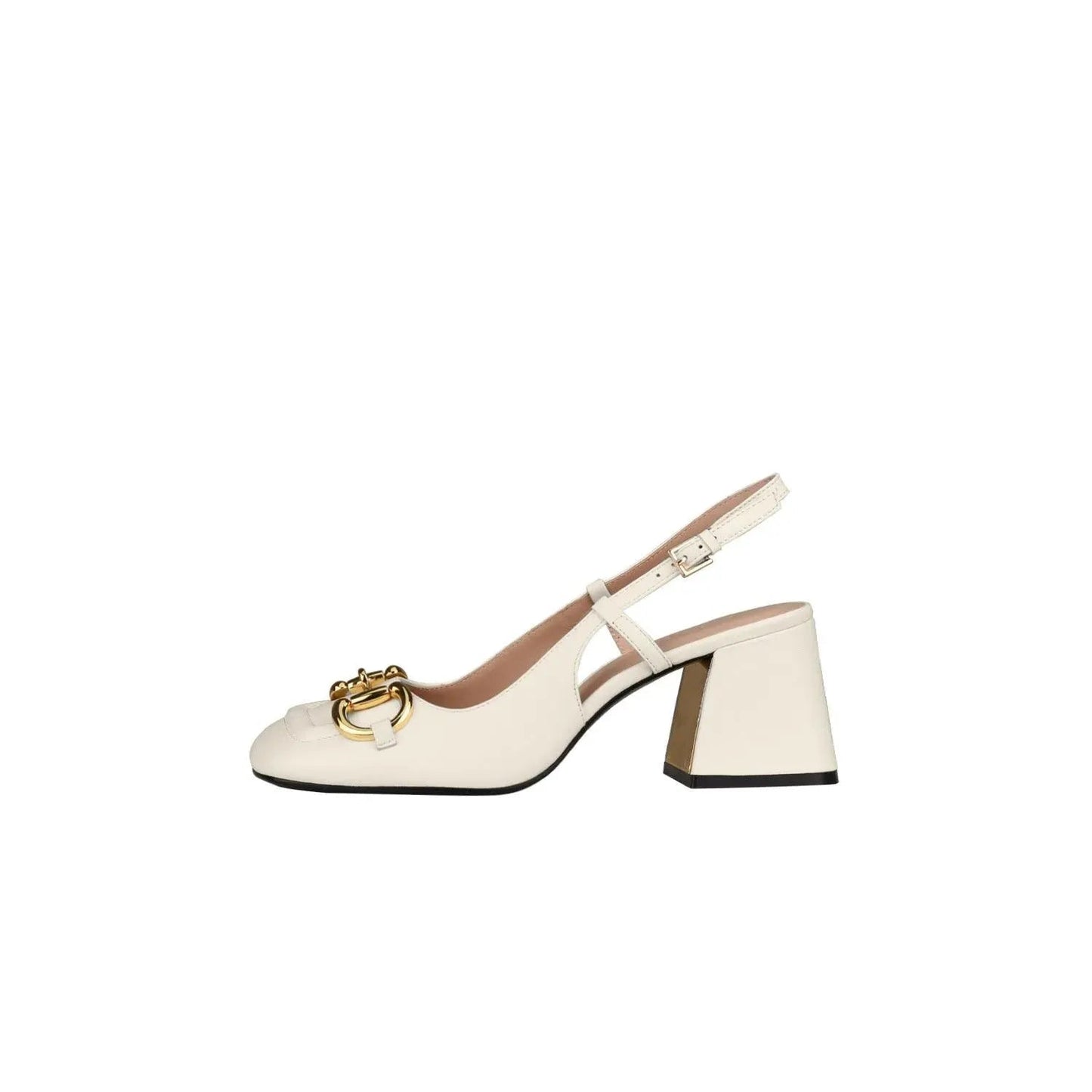 Chaussures rétro à talons hauts et boucle pour femme - Élégance et style intemporels