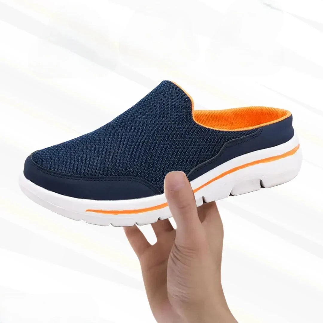 Chaussures sans lacets confortables à semelle souple pour homme