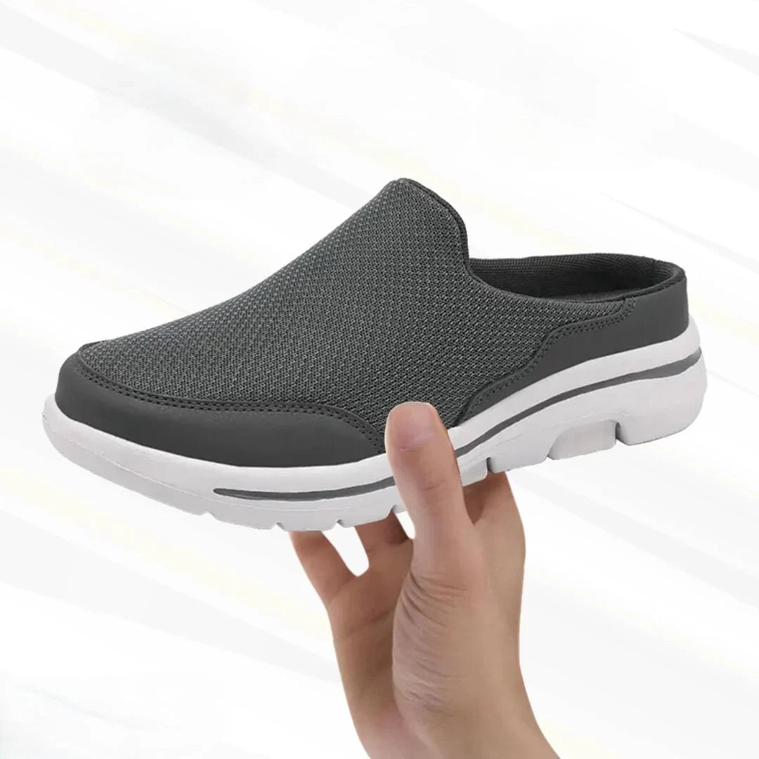 Chaussures sans lacets confortables à semelle souple pour homme