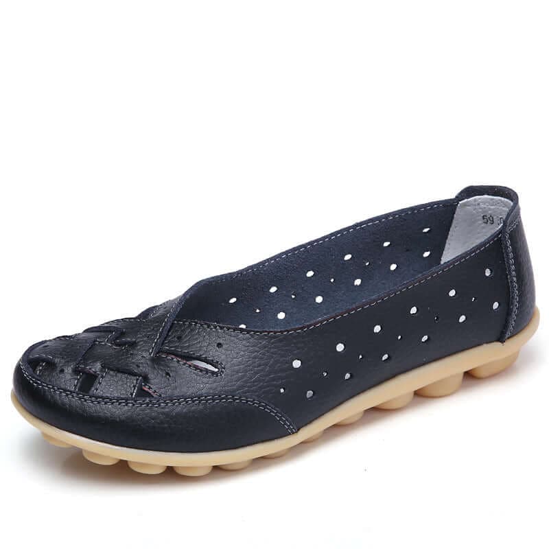 Chaussures souples: chaussures plates souples et amortissantes pour femme