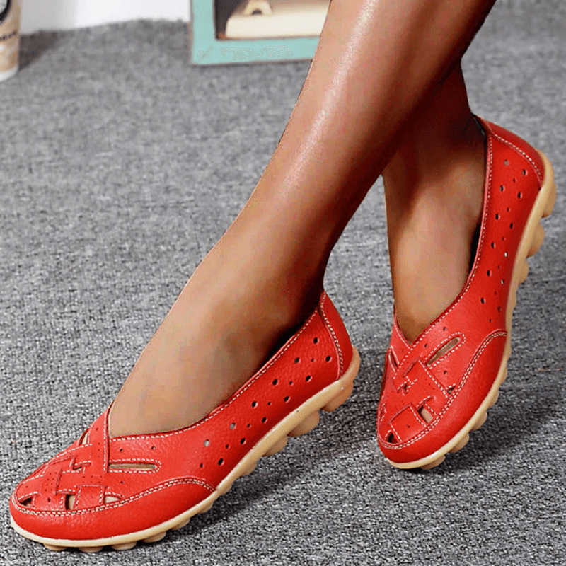 Chaussures souples: chaussures plates souples et amortissantes pour femme