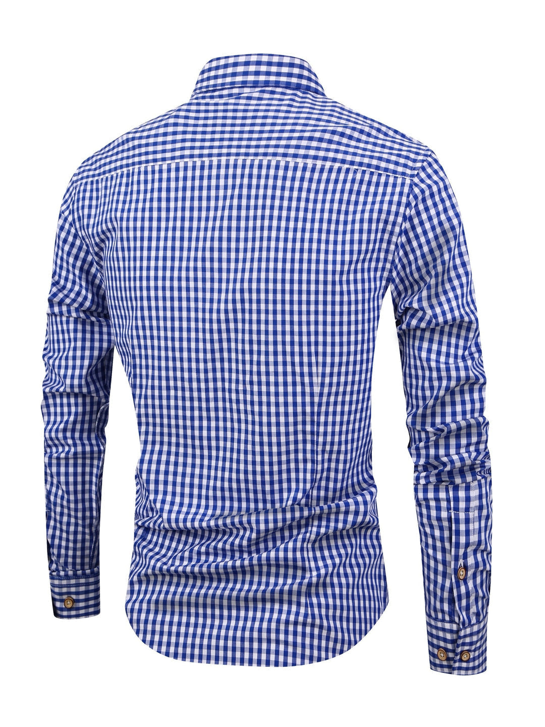 Chemise à carreaux pour homme à coupe confortable
