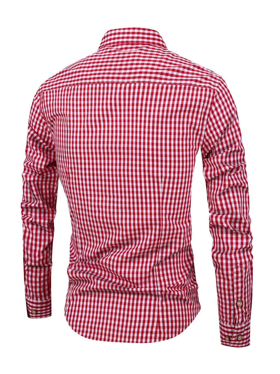 Chemise à carreaux pour homme à coupe confortable