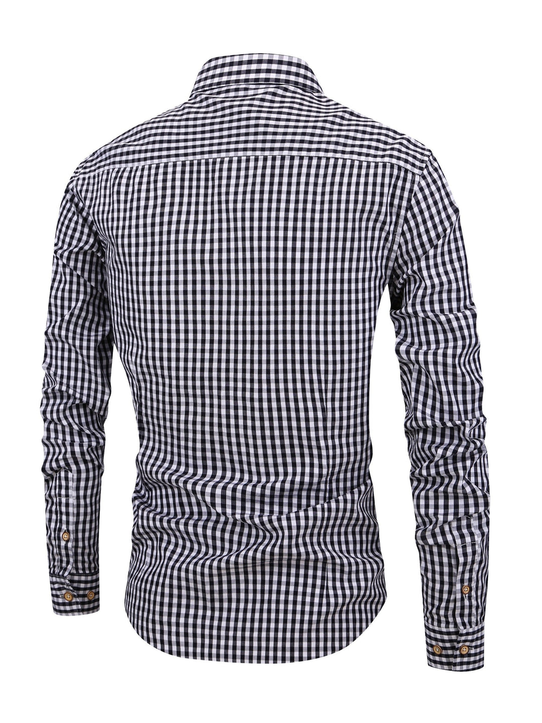 Chemise à carreaux pour homme à coupe confortable