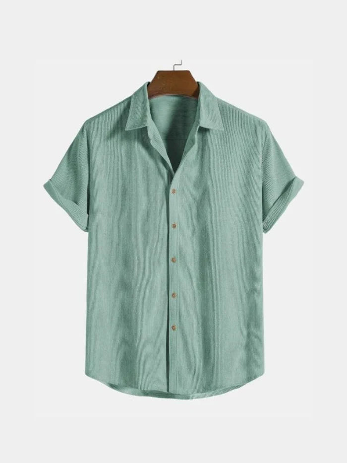 Chemise boutonnée coupe décontractée pour homme