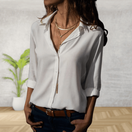 Chemise boutonnée pour femme