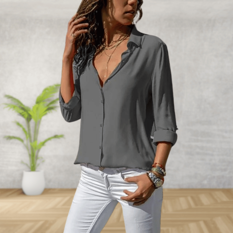 Chemise boutonnée pour femme