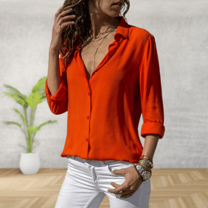 Chemise boutonnée pour femme