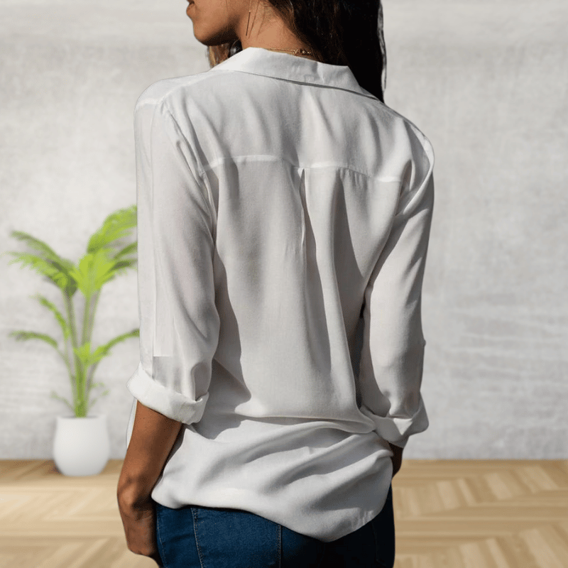 Chemise boutonnée pour femme