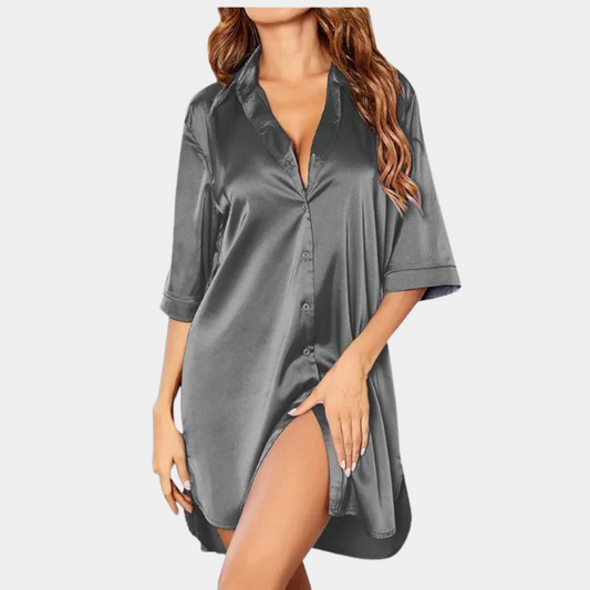Chemise de nuit pour femme luxueuse et confortable - Vêtement de nuit respirant