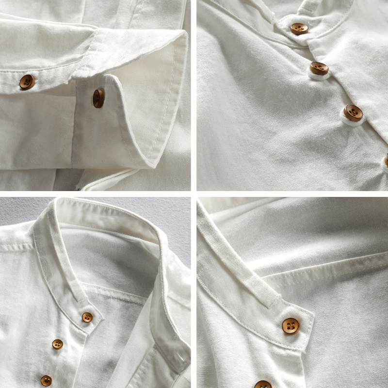 Chemise de style japonais - Douce et élégante