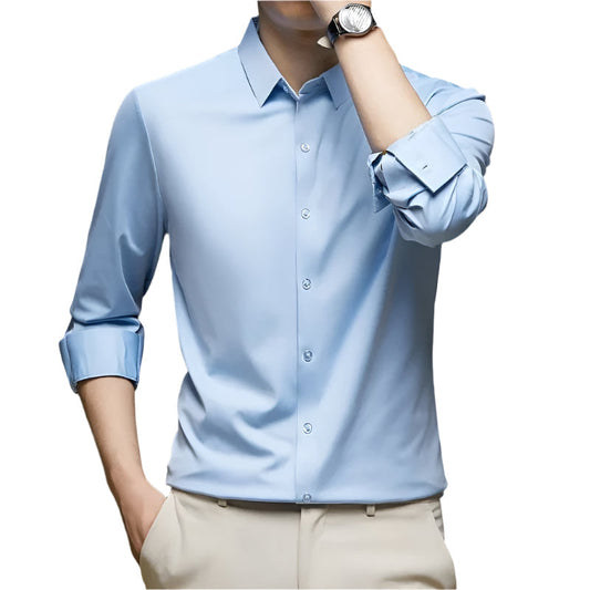 Chemise de travail infroissable pour homme