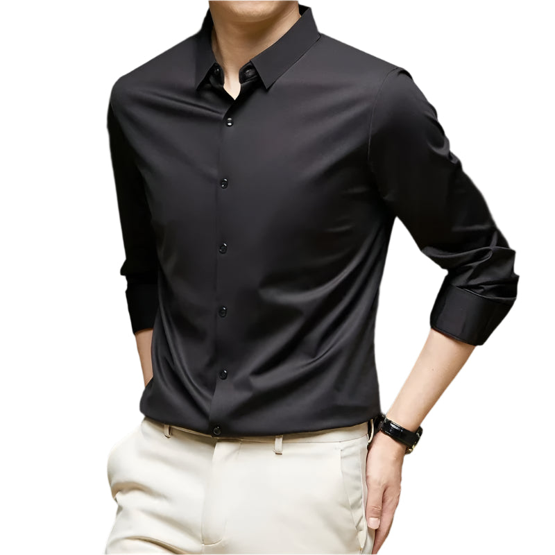 Chemise de travail infroissable pour homme