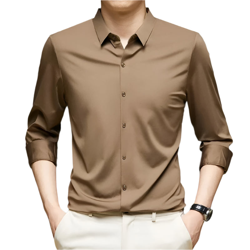 Chemise de travail infroissable pour homme