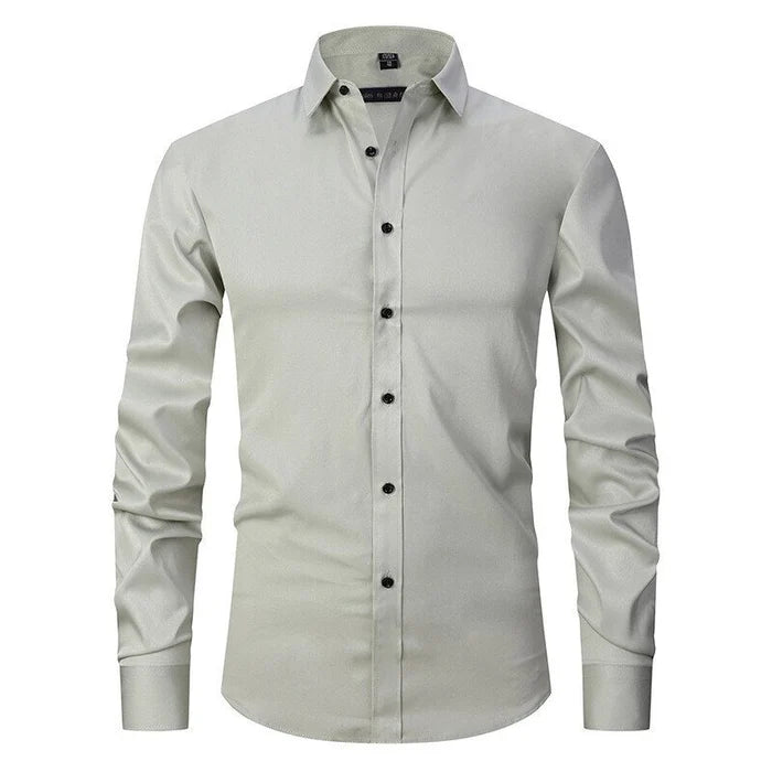 Chemise élégante pour homme infroissable à boutons