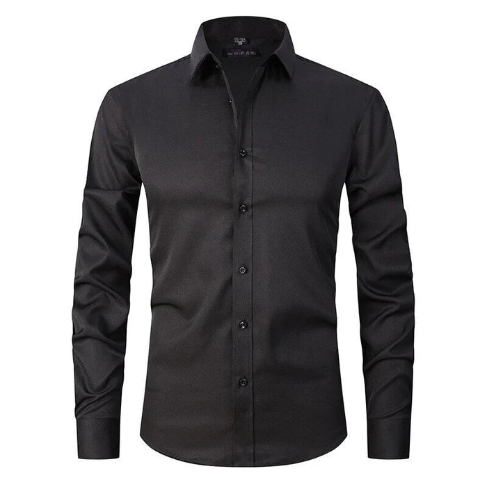 Chemise élégante pour homme infroissable à boutons