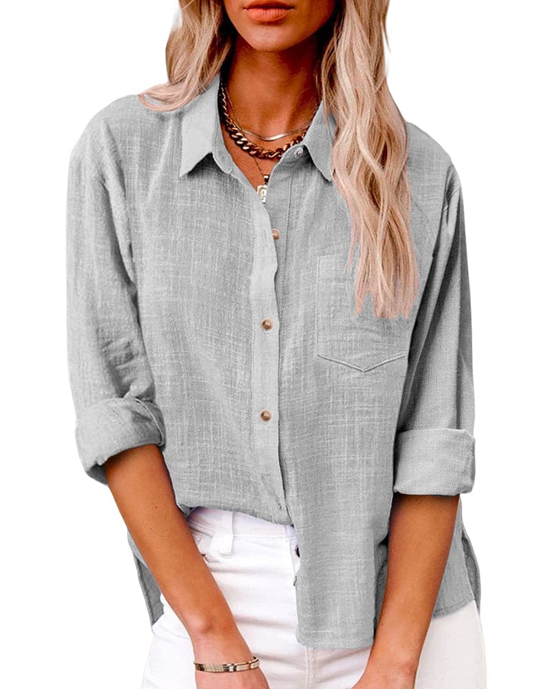 Chemise femme à boutons
