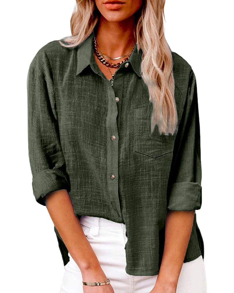 Chemise femme à boutons