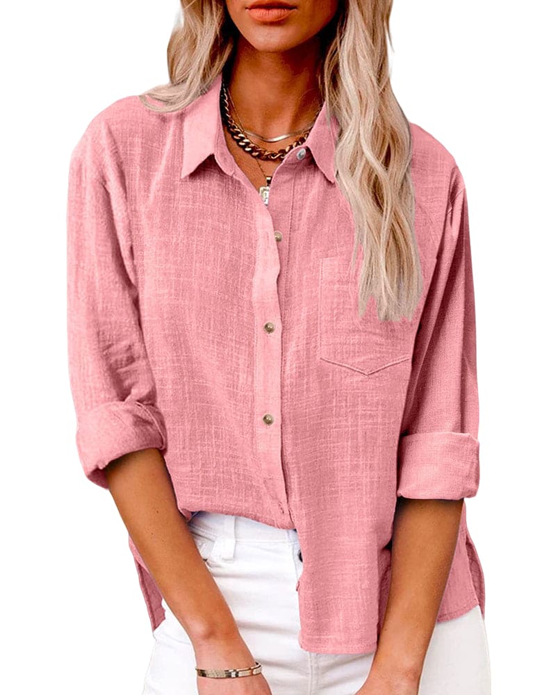 Chemise femme à boutons