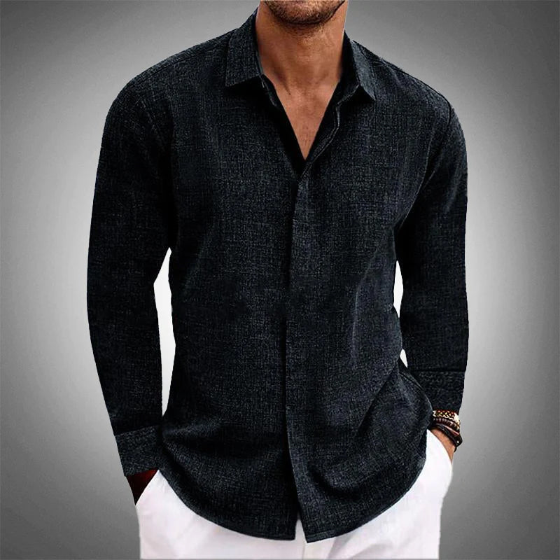 Chemise homme boutonnée