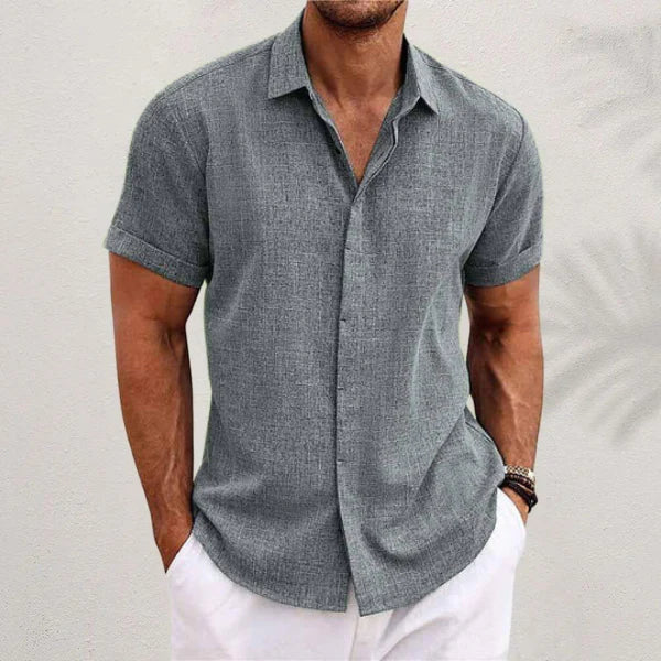 Chemise homme manches courtes