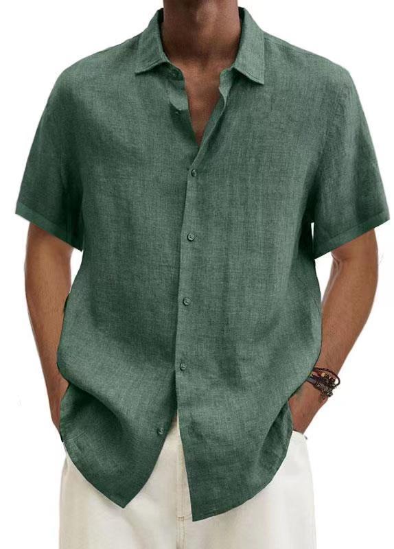 Chemise homme manches courtes