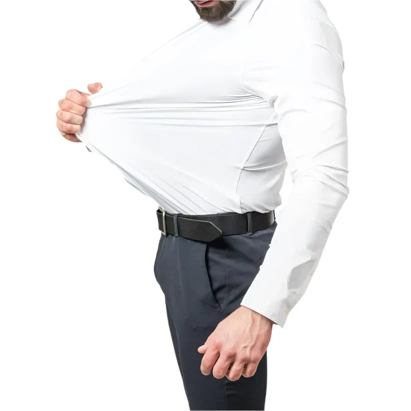 Chemise pour homme infroissable et extensible pour un confort optimal
