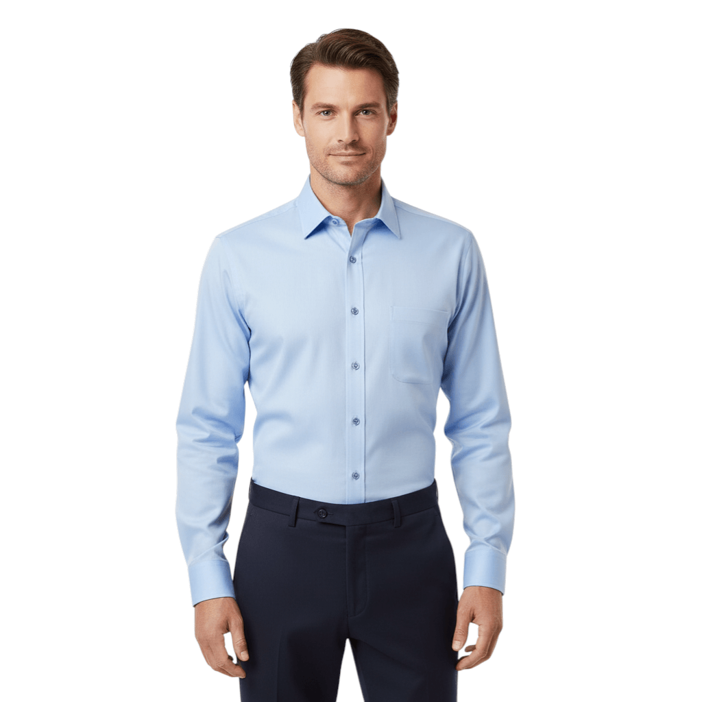 Chemise pour homme infroissable et extensible pour un confort optimal
