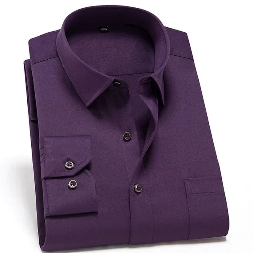 Chemise pour homme infroissable et extensible pour un confort optimal