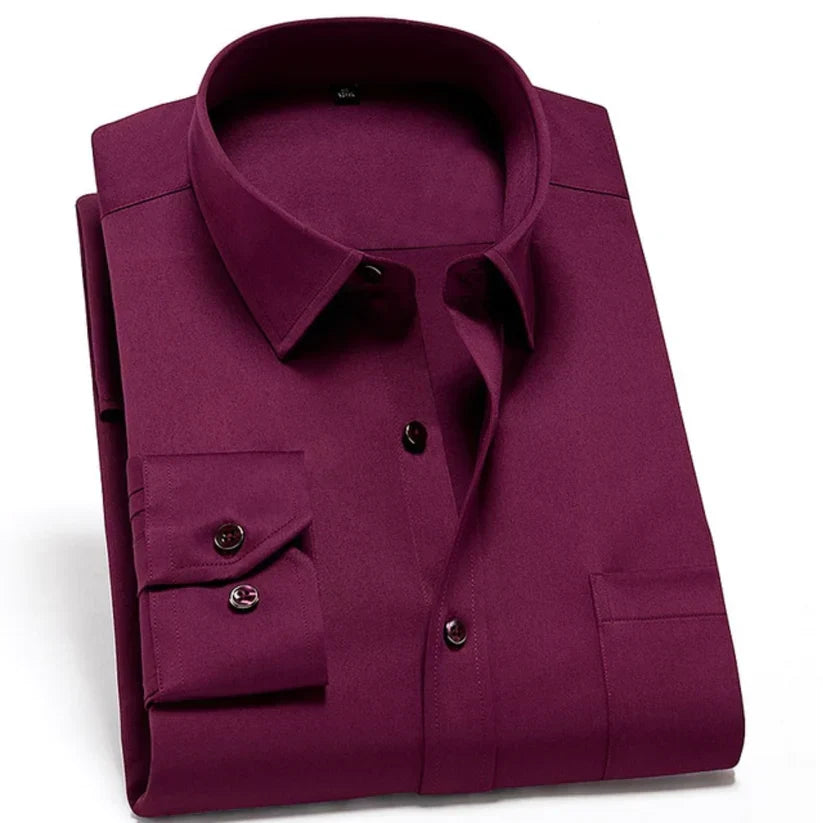 Chemise pour homme infroissable et extensible pour un confort optimal