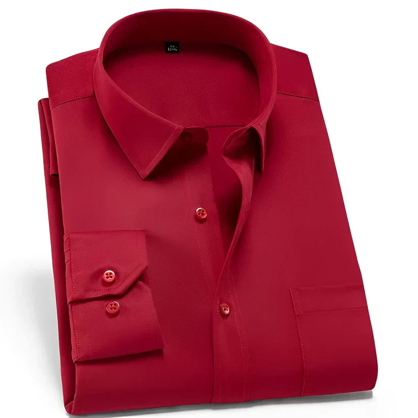 Chemise pour homme infroissable et extensible pour un confort optimal